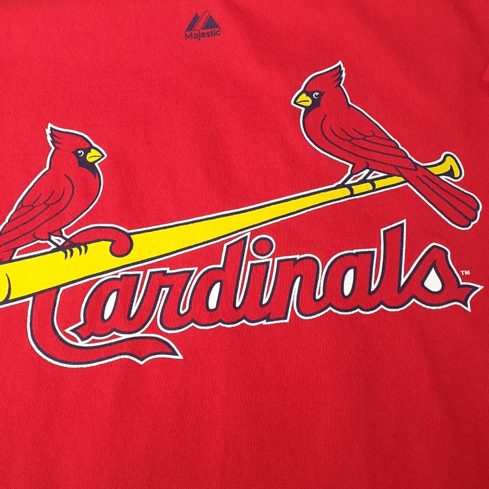 Cardinal  Red Baseball Tshirt Berkman 12 Large